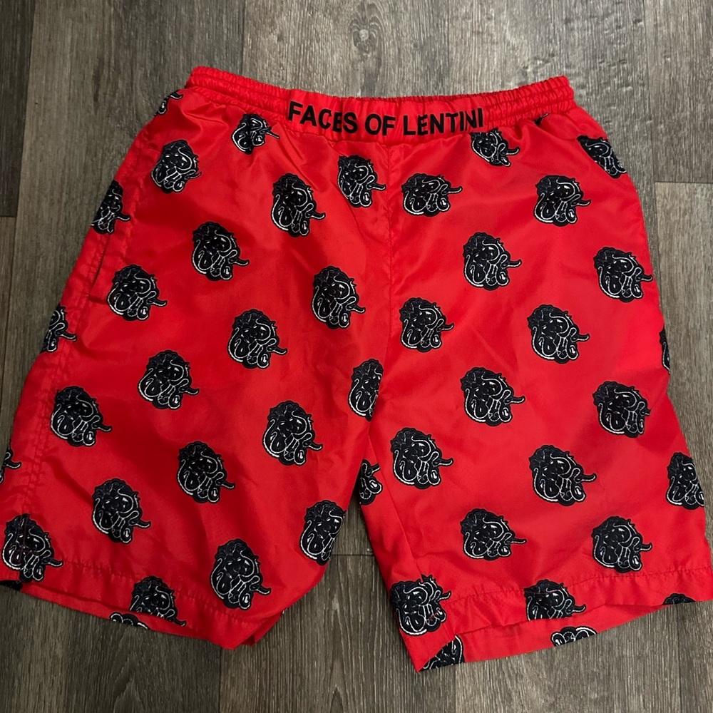Red Faces of Lentini Men's Shorts